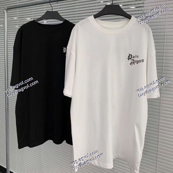 耐久性に優れ 2020秋冬 ココナッツの木 半袖Tシャツ パーム エンジェルス Palm Angels コピー 2色可選